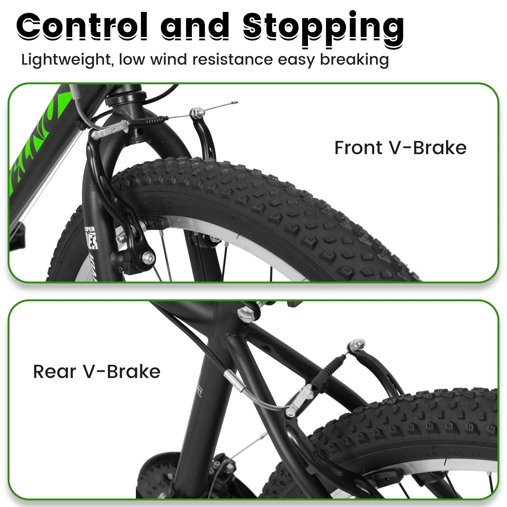 Ecarpat Mountain Bike 26 Inch for Men Women, 21 Speeds High-Carbon Steel Frame, Classic Adult Teens Sport Bicycle, V Brakes Bicycle for Snow City Commuters and Short Trip