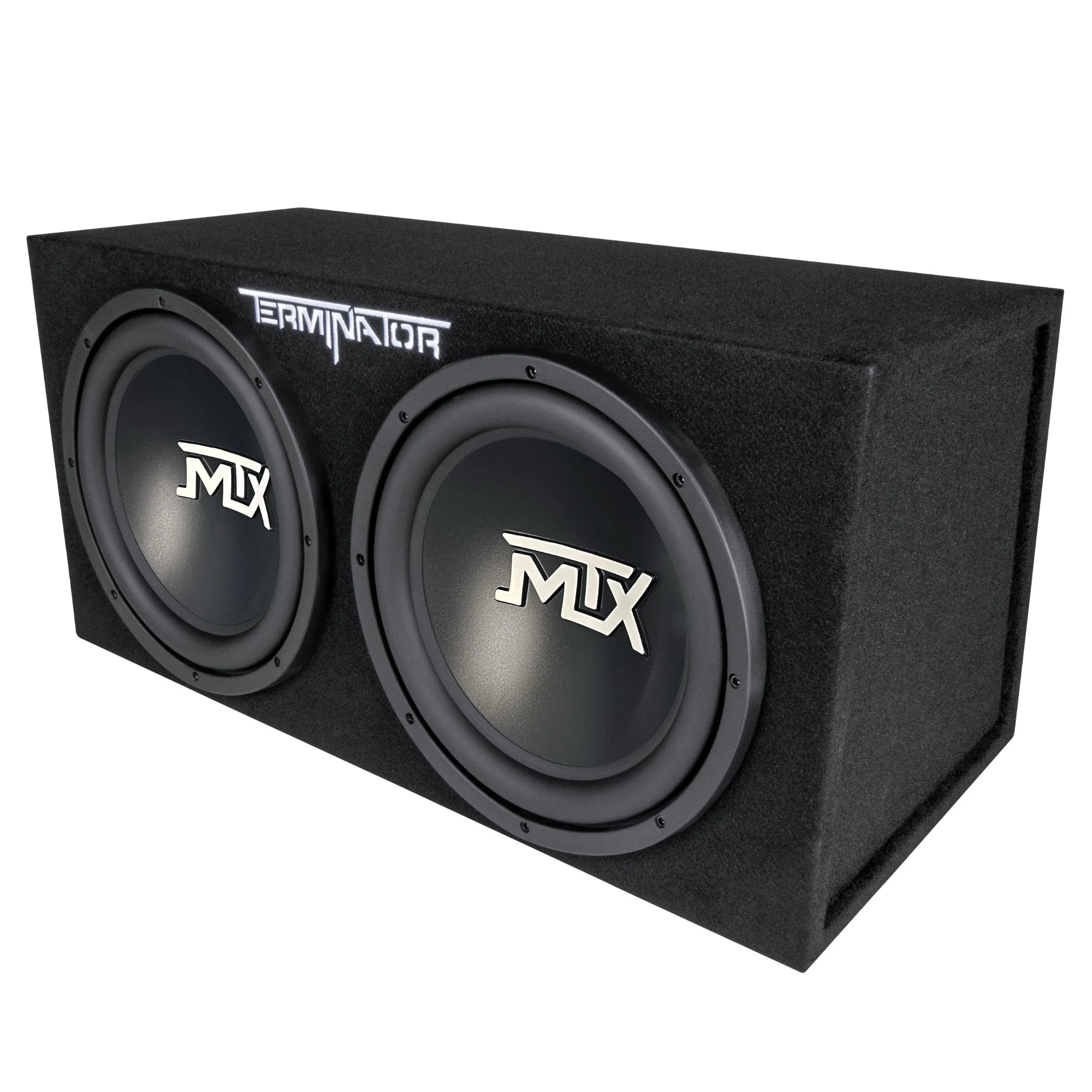 Open Box MTX 12-Inch 1200-Watt Car Audio Dual Loaded Subwoofer Box Enclosure