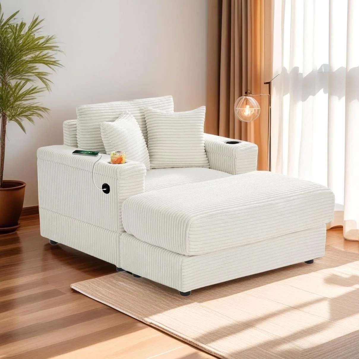 Wiilayok Oversized Lounge Chair Indoor,54