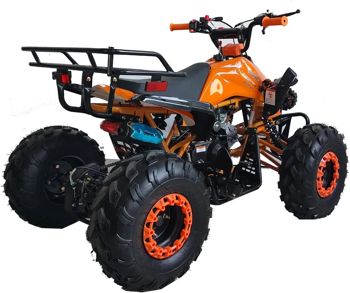 X-Pro Brand New 125cc Gas ATV, Automatic Transmission w/Reverse Remote Control Big 19