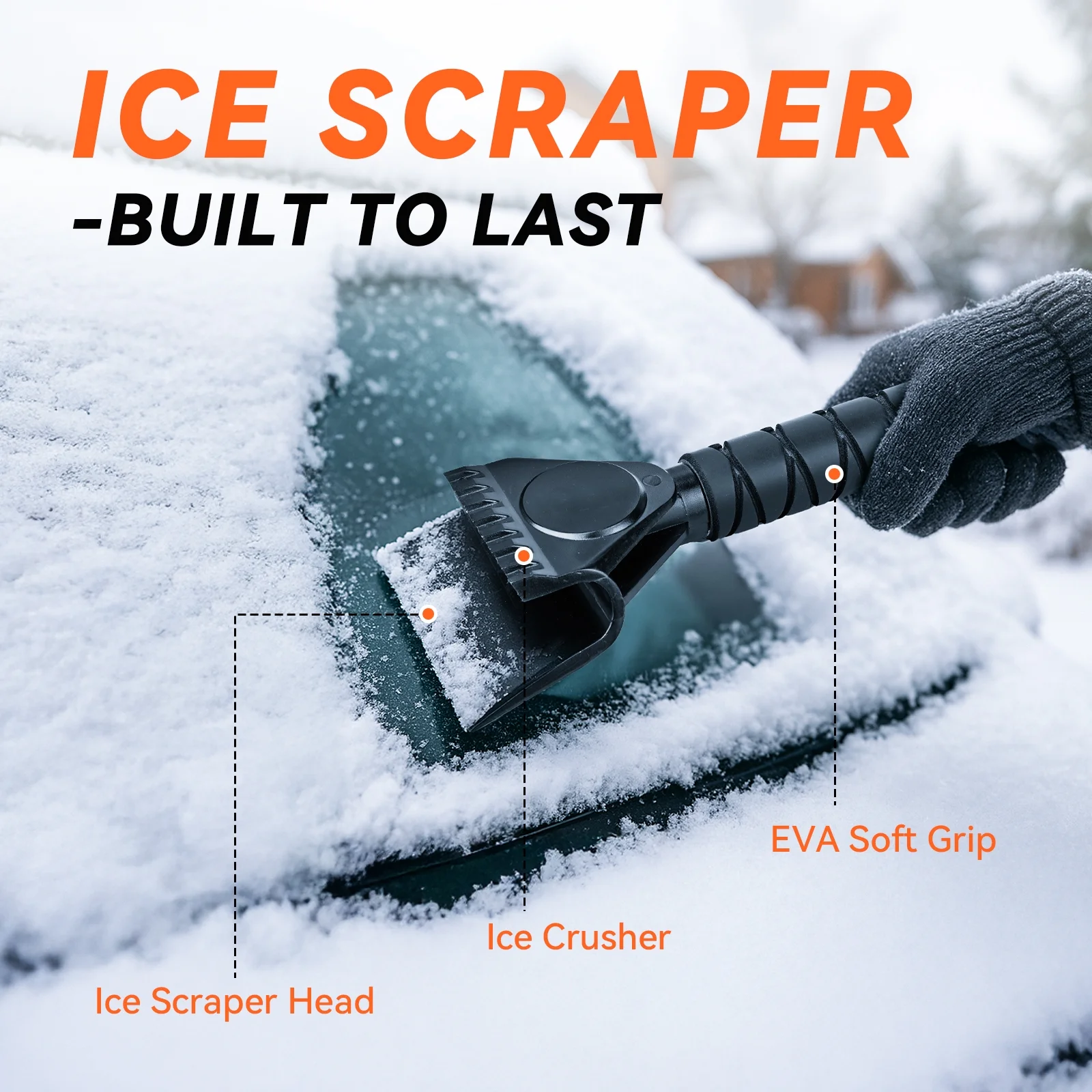 VCANENERGY 125-Piece Roadside Emergency Kit with Jump Starter & Air Compressor, 12V Portable Battery Booster and Tire Inflator for Cars, Trucks, SUVs