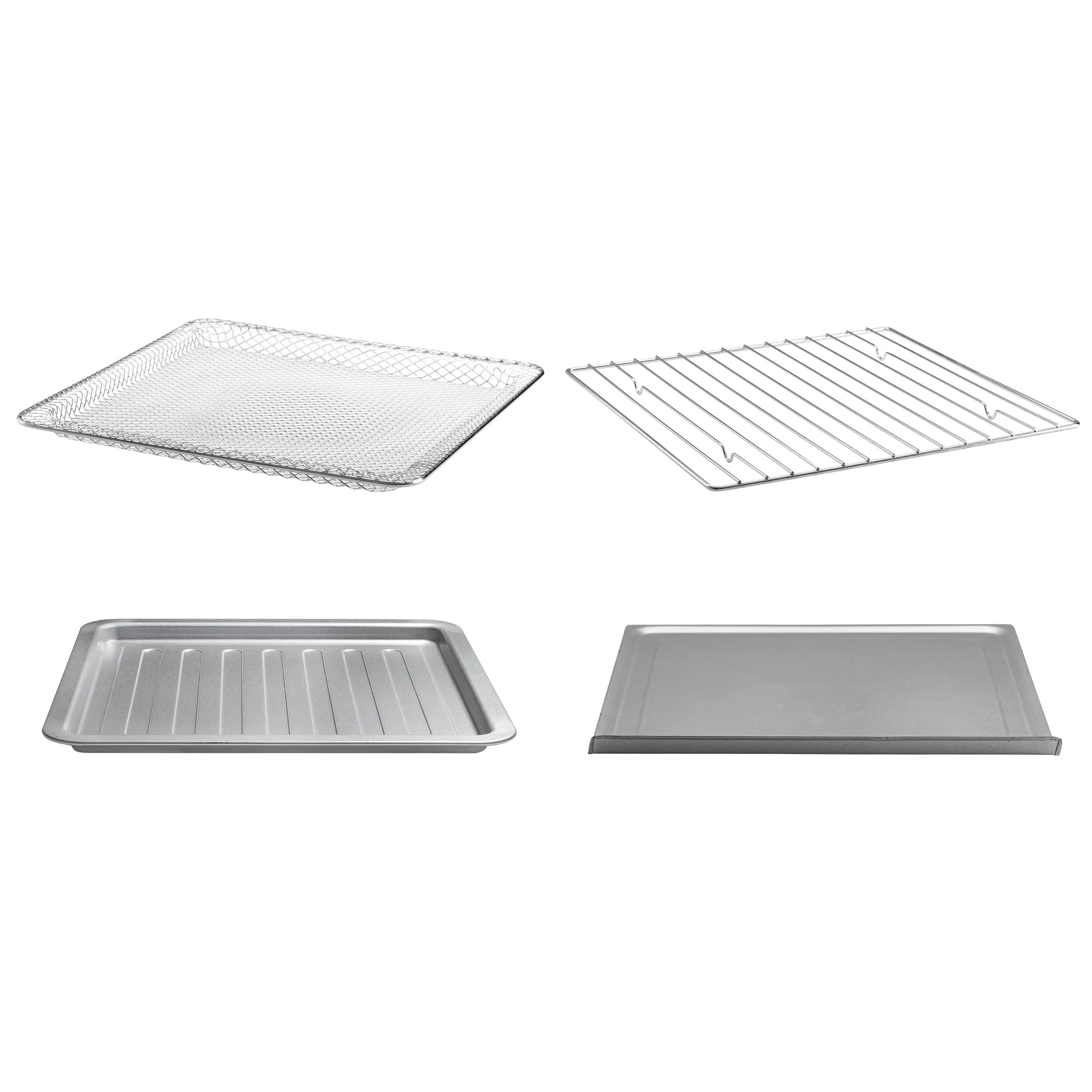 New Gourmia 6-Slice Digital Toaster Oven Air Fryer with 19 One-Touch Presets, Stainless Steel