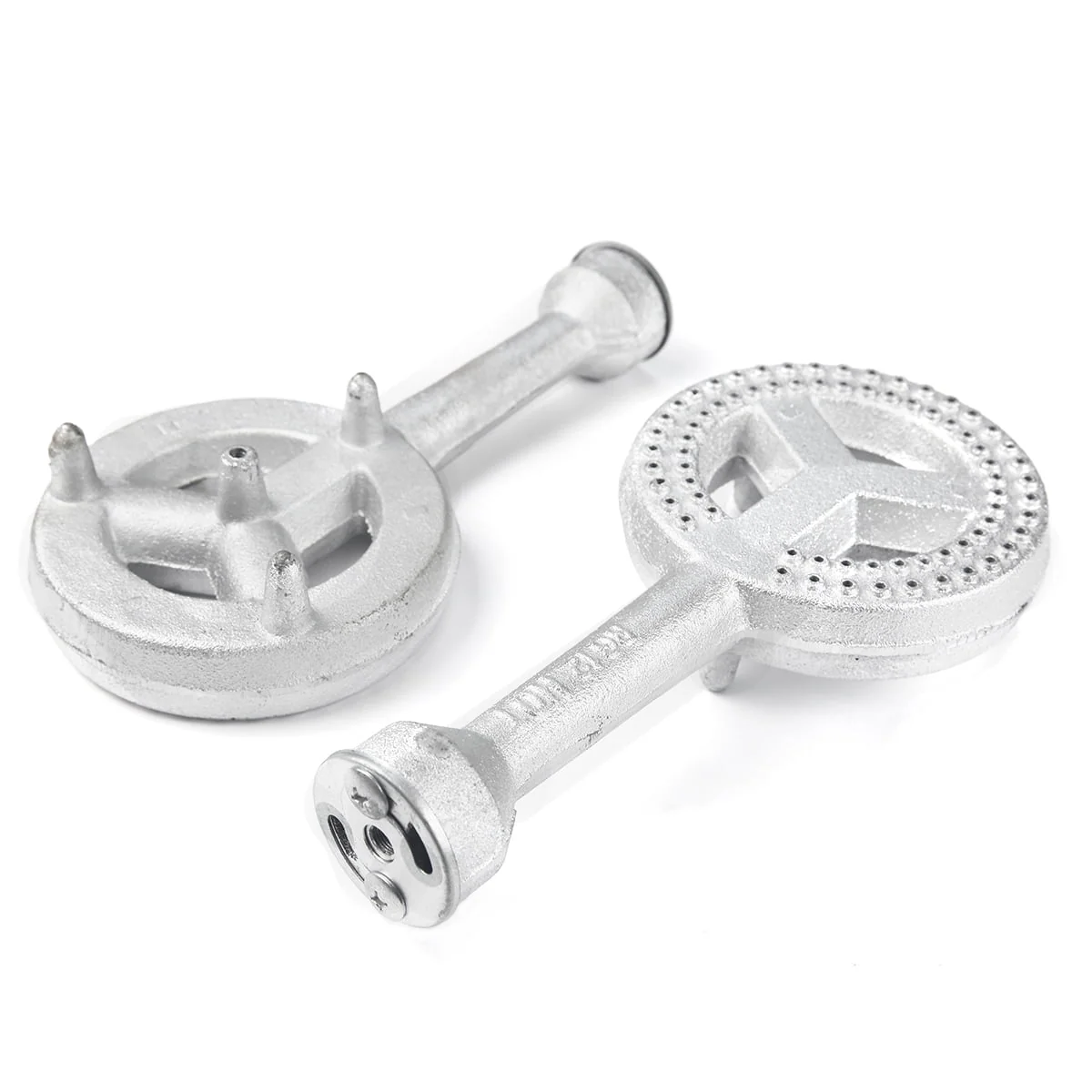 Barton High-Pressure Deep Fryer Triple Basket Dual Burner Stainless Steel Cooker Fryer Black