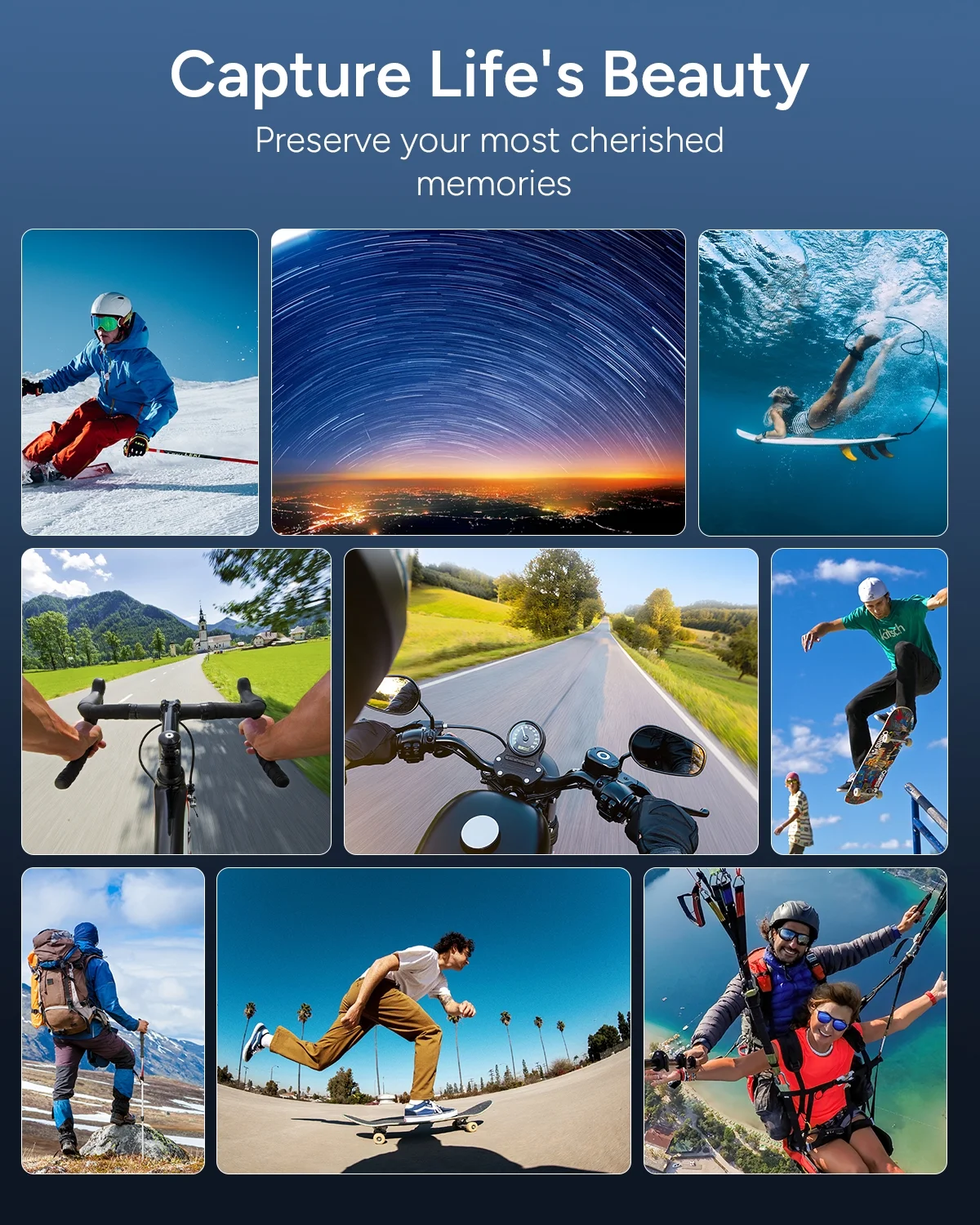 SJCAM SJ11 4K Action Camera with OIS+EIS Stabilization - 98FT Waterproof Underwater Camera for Motorcycle, Helmet, Sports - 5G WiFi, Remote Control, Ultra Wide Angle, Active HDR